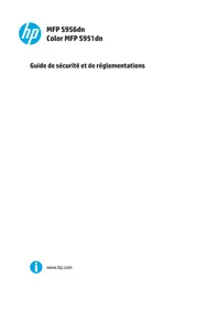 Notice HP MFP S956 Imprimante