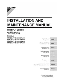 DAIKIN RXC35AV1B - ψυγείο