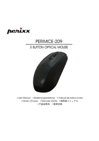Notice Perixx PERIMICE-209 Souris