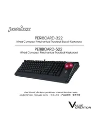 Notice Perixx PERIBOARD-322 Clavier