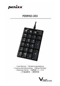 Notice Perixx PERIPAD-303 Clavier