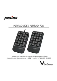 Notice Perixx PERIPAD-705 Clavier