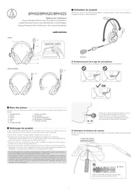 Notice Audio-Technica BPHS2A Ecouteur