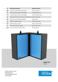 Notice Güde GWES 2TE Armoire