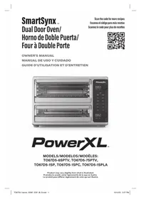 Notice PowerXL SMARTSYNX TO67D5-1SPC Friteuse
