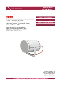 Notice FBT MSP 420 TW Haut-parleur