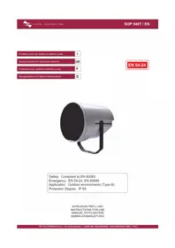Notice FBT SOP 540 T Haut-parleur