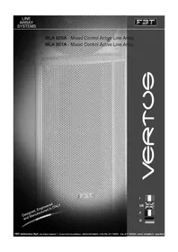 Notice FBT VERTUS MLA 801A Haut-parleur