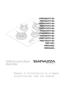 Notice BARAZZA 1PMD75 Cuisinière