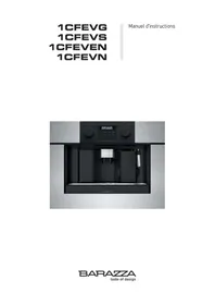Notice BARAZZA 1CFEVS Machine à café