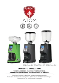 Notice EUREKA ATOM SPECIALTY 75 Moulin à café