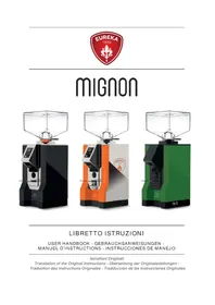 Notice EUREKA MIGNON PERFETTO Moulin à café