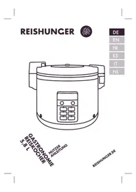 Notice Reishunger PROFI GASTRO Cuiseur à riz