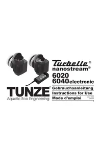 Notice Tunze NANOSTREAM 6040 Filtre à eau