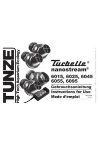 Notice Tunze NANOSTREAM 6015 Filtre à eau