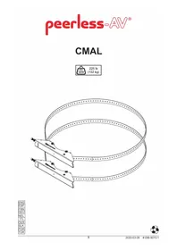 Notice Peerless-AV CMAL Support mural