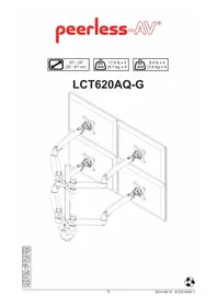 Notice Peerless-AV LCT620AQ-G Non catégorisé
