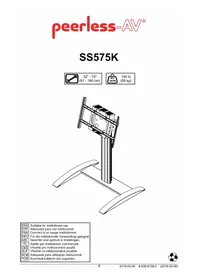 Notice Peerless-AV SMARTMOUNT SS575K Non catégorisé