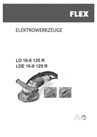 Notice Flex LD 16-8 125 R Broyeur