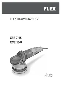 Notice Flex XCE 10-8 125 Broyeur