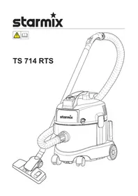 Notice Starmix TS 714 RTS Aspirateur