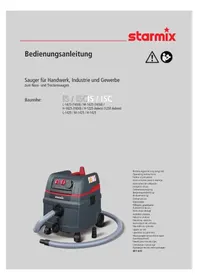 Notice Starmix ISC COMPACT M-1650 Aspirateur