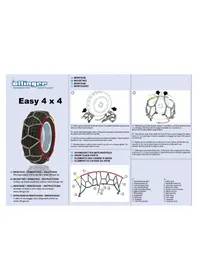 Notice Ottinger EASY 4X4 Chaîne à neige