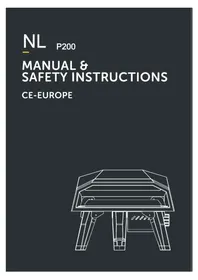 Notice Vevor NL-P200 Four à pizza