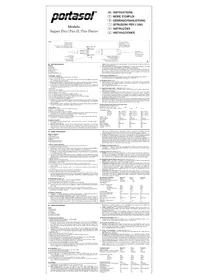 Notice Portasol SUPER PRO Machine de soudure
