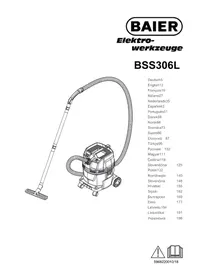 Notice Baier BSS 306L Aspirateur