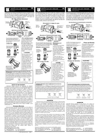 Notice Underwater Kinetics VIZION Z3 Lampe de poche