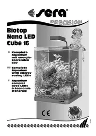 Notice sera BIOTOP NANO LED CUBE 16 Aquarium