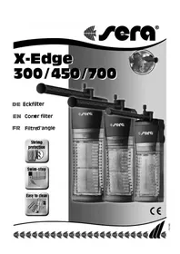 Notice sera X-EDGE 450 Filtre à eau