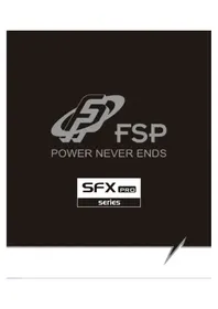 Notice FSP SFX PRO 450W SFX Alimentation PC