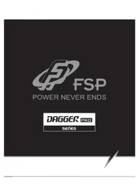 Notice FSP DAGGER PRO 550W SFX Alimentation PC