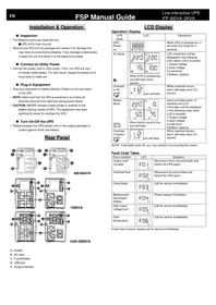 Notice FSP IFP 1500 Alimentation d'énergie non interruptible