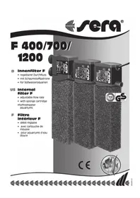 Notice sera F 700 Filtre à eau