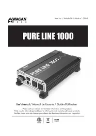 Notice WAGAN PURE LINE 1000 Convertisseur audio/vidéo