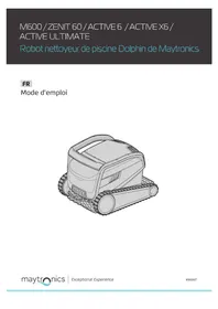 Notice MAYTRONICS DOLPHIN M600 Piscine