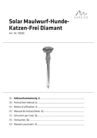 Notice Gardigo 70095 Non catégorisé