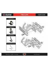 Notice Zefal TOE-CLIPS 45 Accessoire de vélo