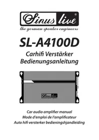 Notice Sinus Live SL-A4100D Recepteur
