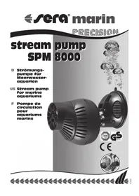 Notice sera SPM 8000 Filtre à eau