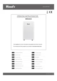 Notice Wood's MRD25G Humidificateur