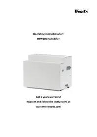 Notice Wood's HSW100 Humidificateur