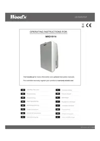Notice Wood's MRD14G Humidificateur