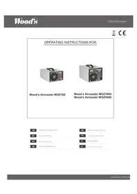 Notice Wood's AIRMASTER WOZ 3000 Purificateur d'air