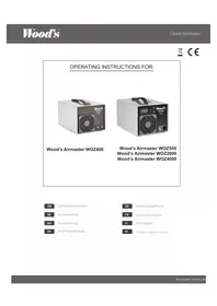 Notice Wood's AIRMASTER WOZ2000 Purificateur d'air