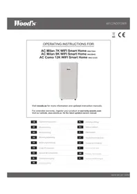 Notice Wood's AC COMO 12K WIFI Climatisation