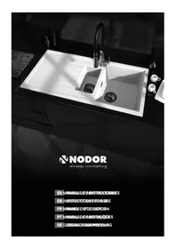 Notice NODOR NORGRANITE 78.50 1B 1D BK évier